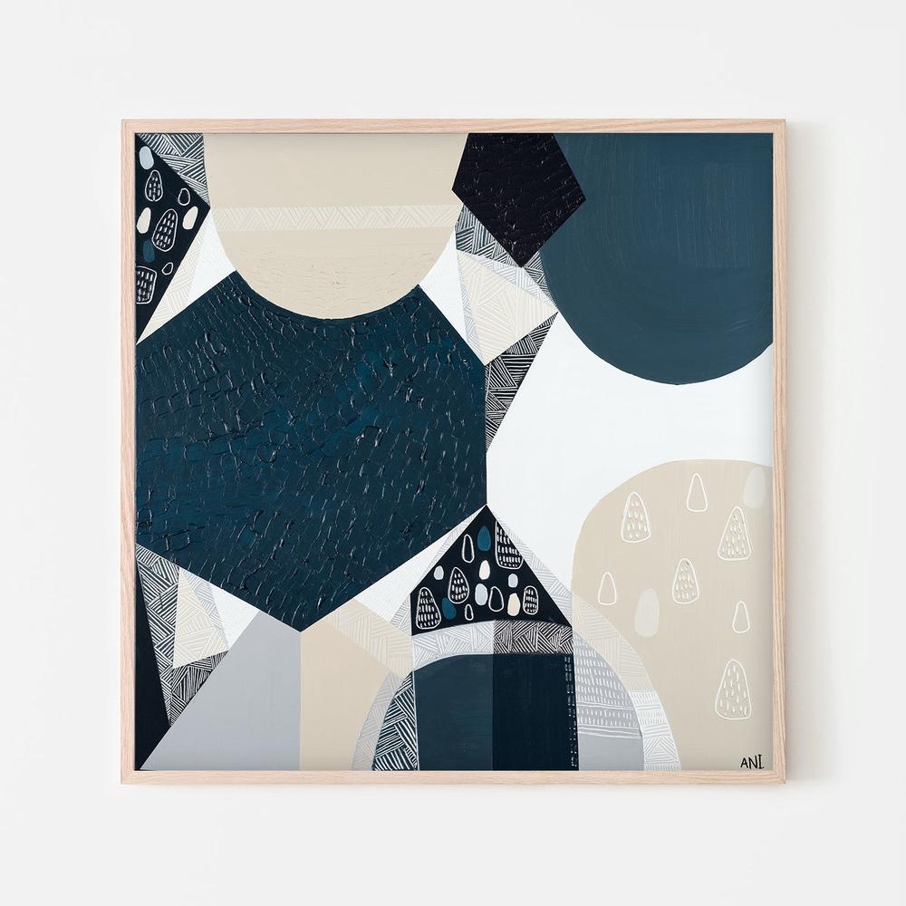 Blue Stone Baslat, Style B-by-Ani Ipradjian-wall-art-print-canvas-poster-framed-Gioia