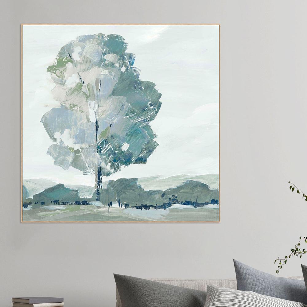 Blue Tree Forest, Style A-by-Lera-wall-art-print-canvas-poster-framed-Gioia