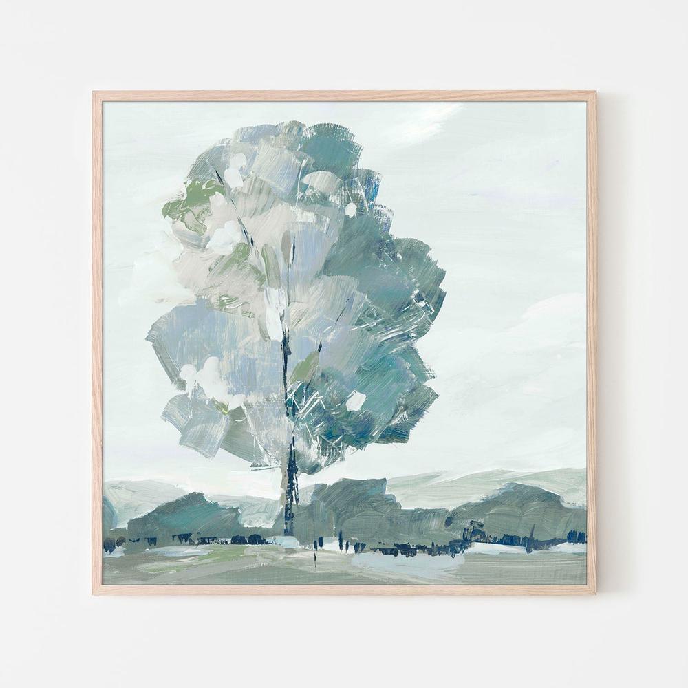 Blue Tree Forest, Style A-by-Lera-wall-art-print-canvas-poster-framed-Gioia