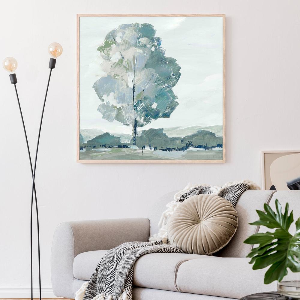 Blue Tree Forest, Style A-by-Lera-wall-art-print-canvas-poster-framed-Gioia