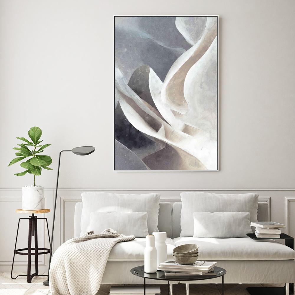 Blur of Becoming, Style A-by-Nina Blue-wall-art-print-canvas-poster-framed-Gioia