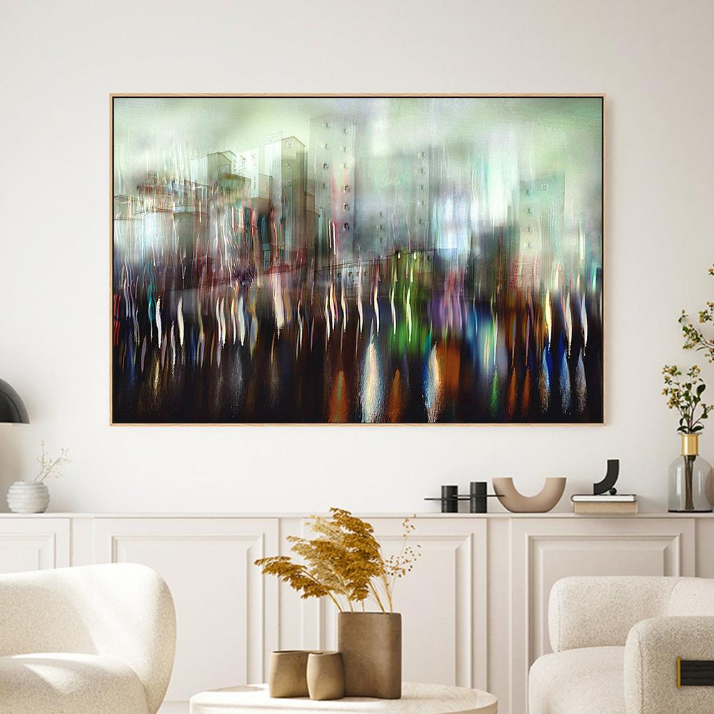 Blurred City Reflections-by-Christina Sillen-wall-art-print-canvas-poster-framed-Gioia