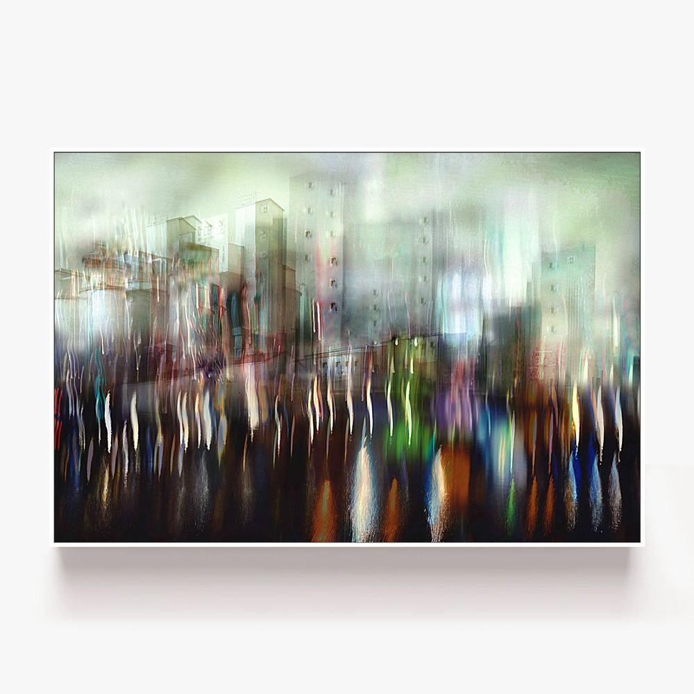 Blurred City Reflections-by-Christina Sillen-wall-art-print-canvas-poster-framed-Gioia