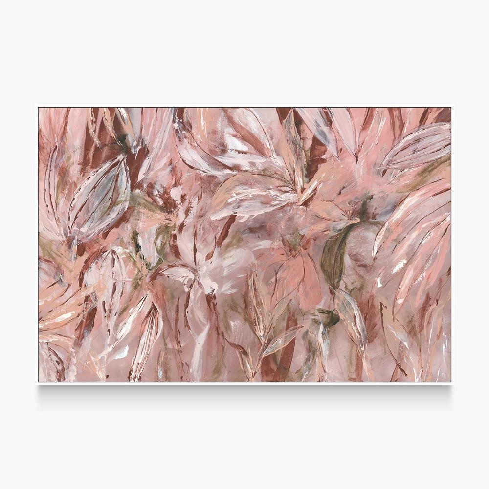 Blush tropics-by-Carrie Welsh-wall-art-print-canvas-poster-framed-Gioia