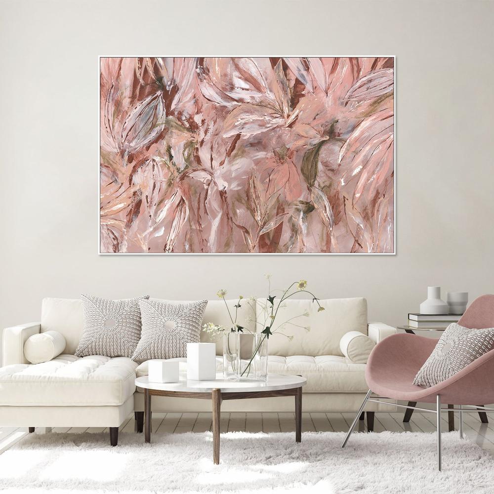 Blush tropics-by-Carrie Welsh-wall-art-print-canvas-poster-framed-Gioia