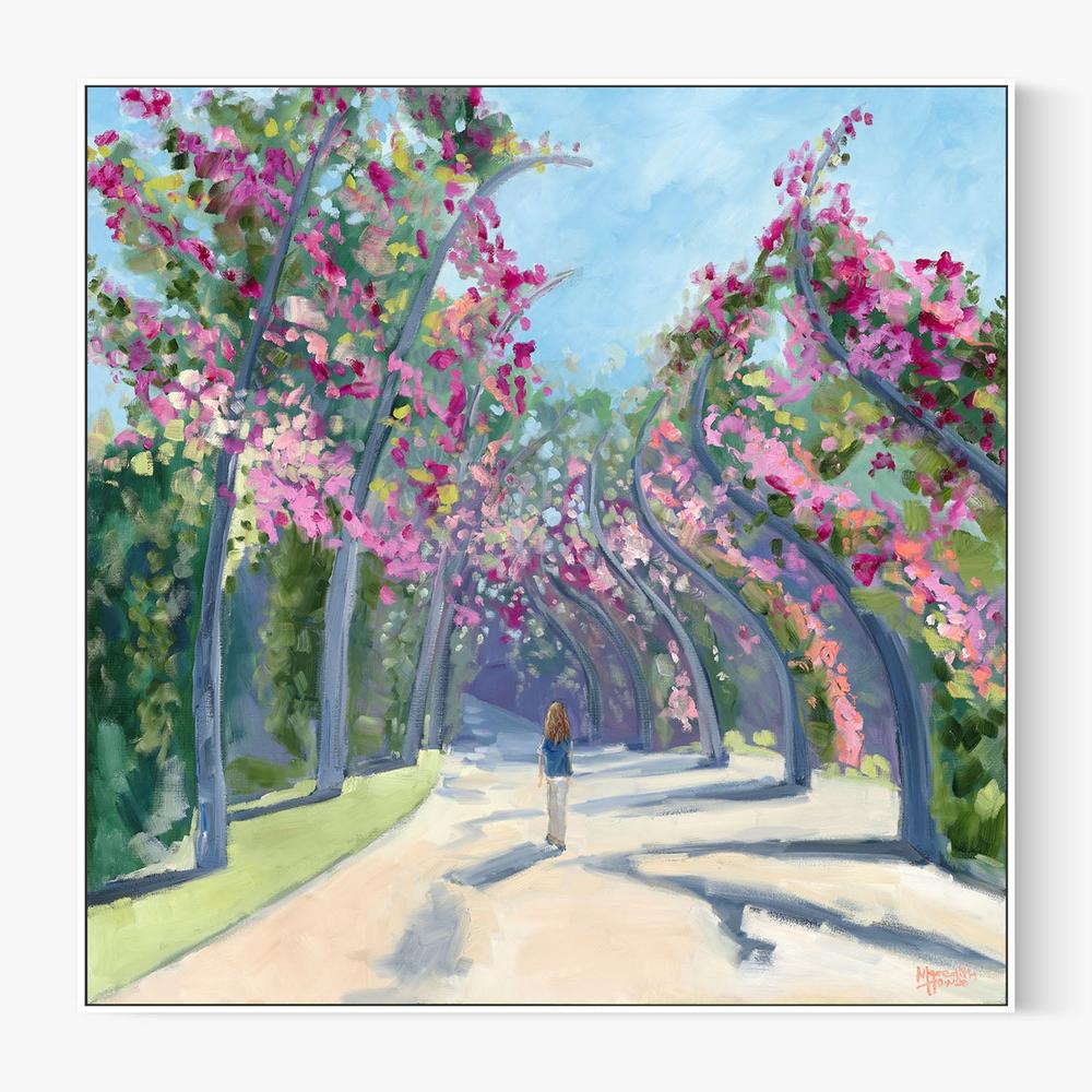 Brisbane Southbank-by-Meredith Howse-wall-art-print-canvas-poster-framed-Gioia