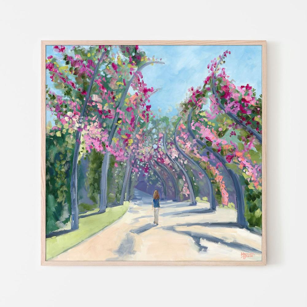 Brisbane Southbank-by-Meredith Howse-wall-art-print-canvas-poster-framed-Gioia