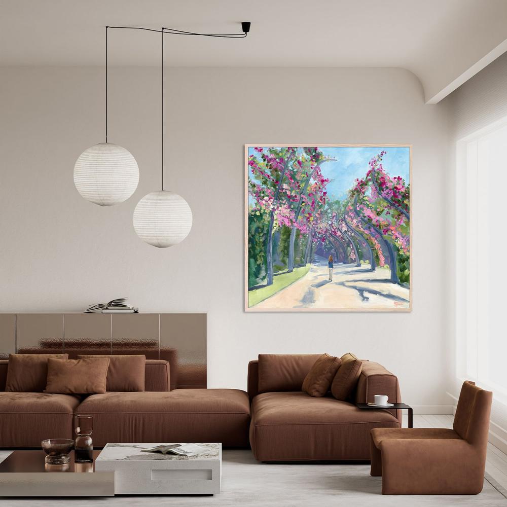 Brisbane Southbank-by-Meredith Howse-wall-art-print-canvas-poster-framed-Gioia