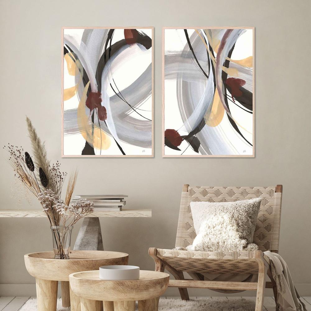 Bundled, Style A & B, Set Of 2-by-Chris Paschke-wall-art-print-canvas-poster-framed-Gioia