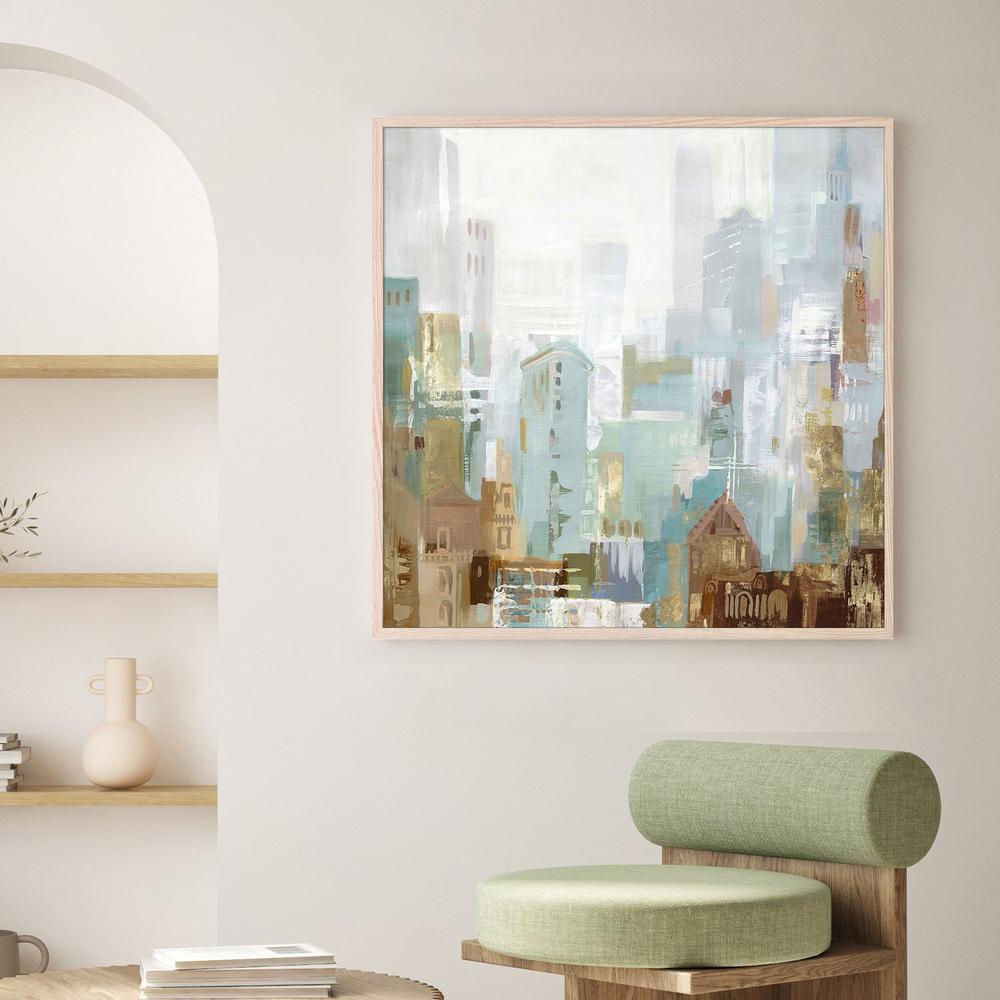 Bustle City, Style B-by-Lera-wall-art-print-canvas-poster-framed-Gioia