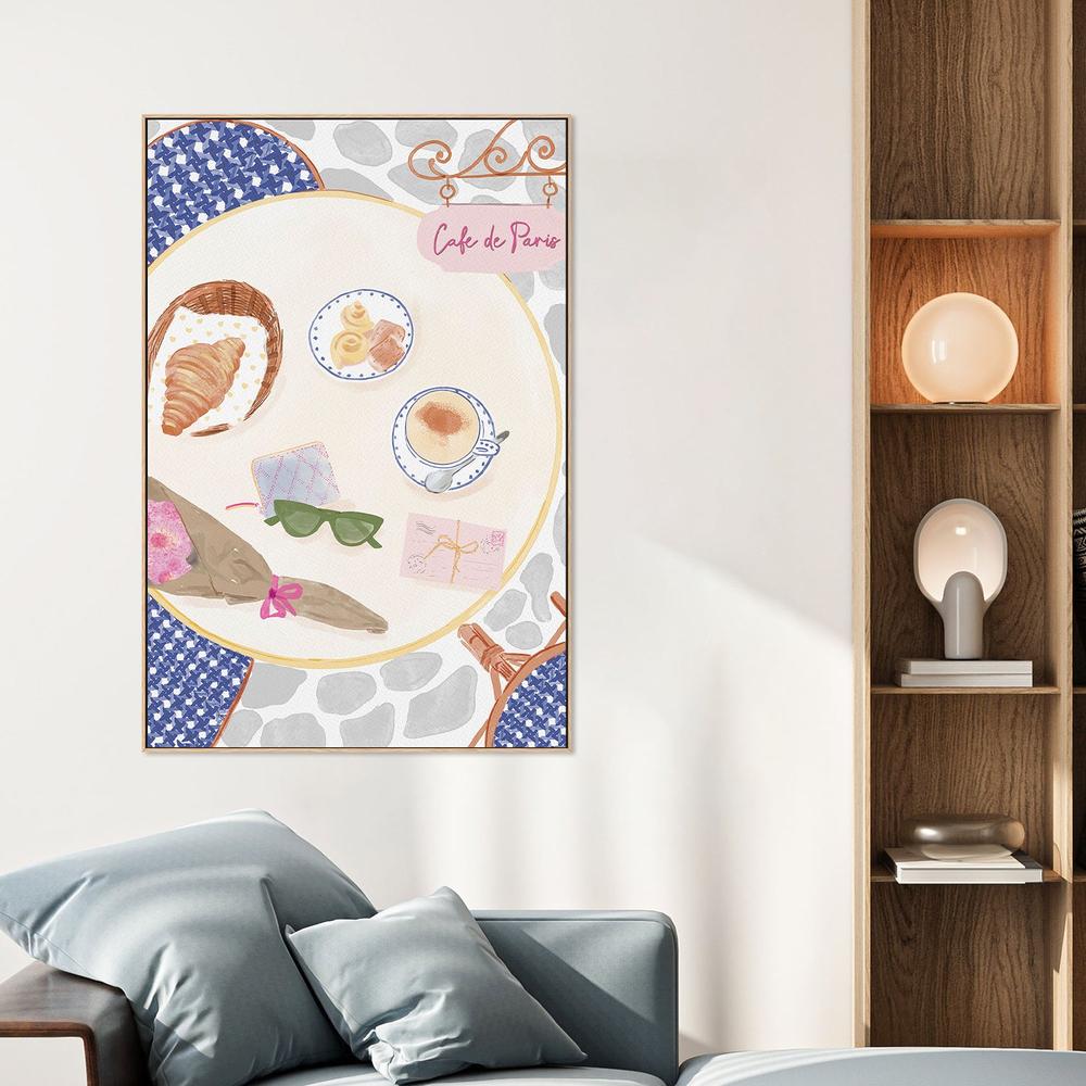 Cafe De Paris Morning-by-Radhika Modi-wall-art-print-canvas-poster-framed-Gioia