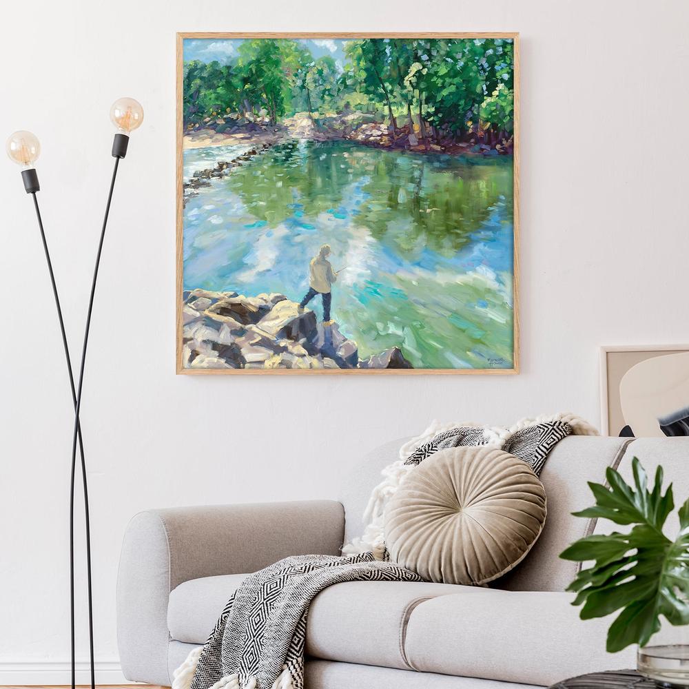 Cahills Crossing Kakadu to ArnHem Land-by-Meredith Howse-wall-art-print-canvas-poster-framed-Gioia