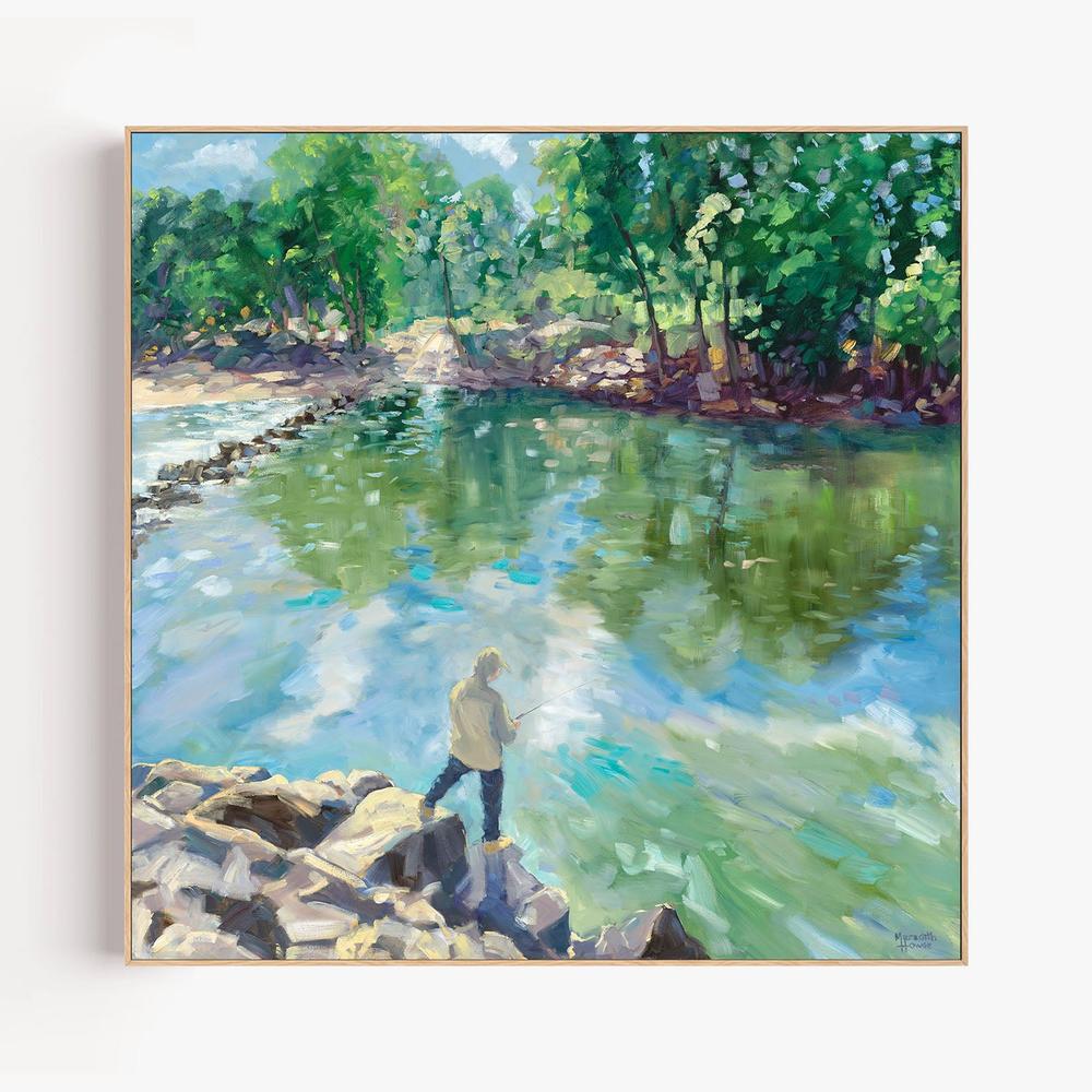 Cahills Crossing Kakadu to ArnHem Land-by-Meredith Howse-wall-art-print-canvas-poster-framed-Gioia