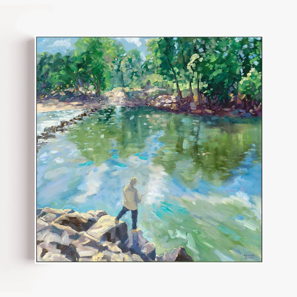 Cahills Crossing Kakadu to ArnHem Land-by-Meredith Howse-wall-art-print-canvas-poster-framed-Gioia