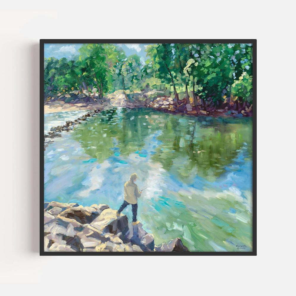 Cahills Crossing Kakadu to ArnHem Land-by-Meredith Howse-wall-art-print-canvas-poster-framed-Gioia