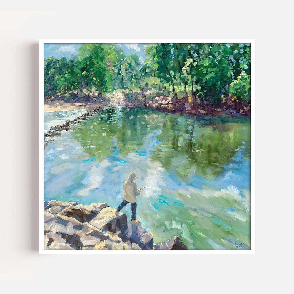 Cahills Crossing Kakadu to ArnHem Land-by-Meredith Howse-wall-art-print-canvas-poster-framed-Gioia