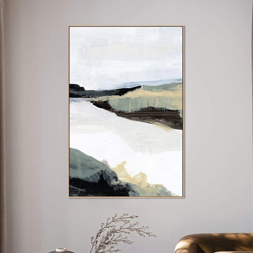 Calm Abstract Landscape-by-cartissi-wall-art-print-canvas-poster-framed-Gioia