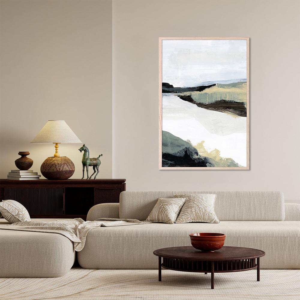 Calm Abstract Landscape-by-cartissi-wall-art-print-canvas-poster-framed-Gioia