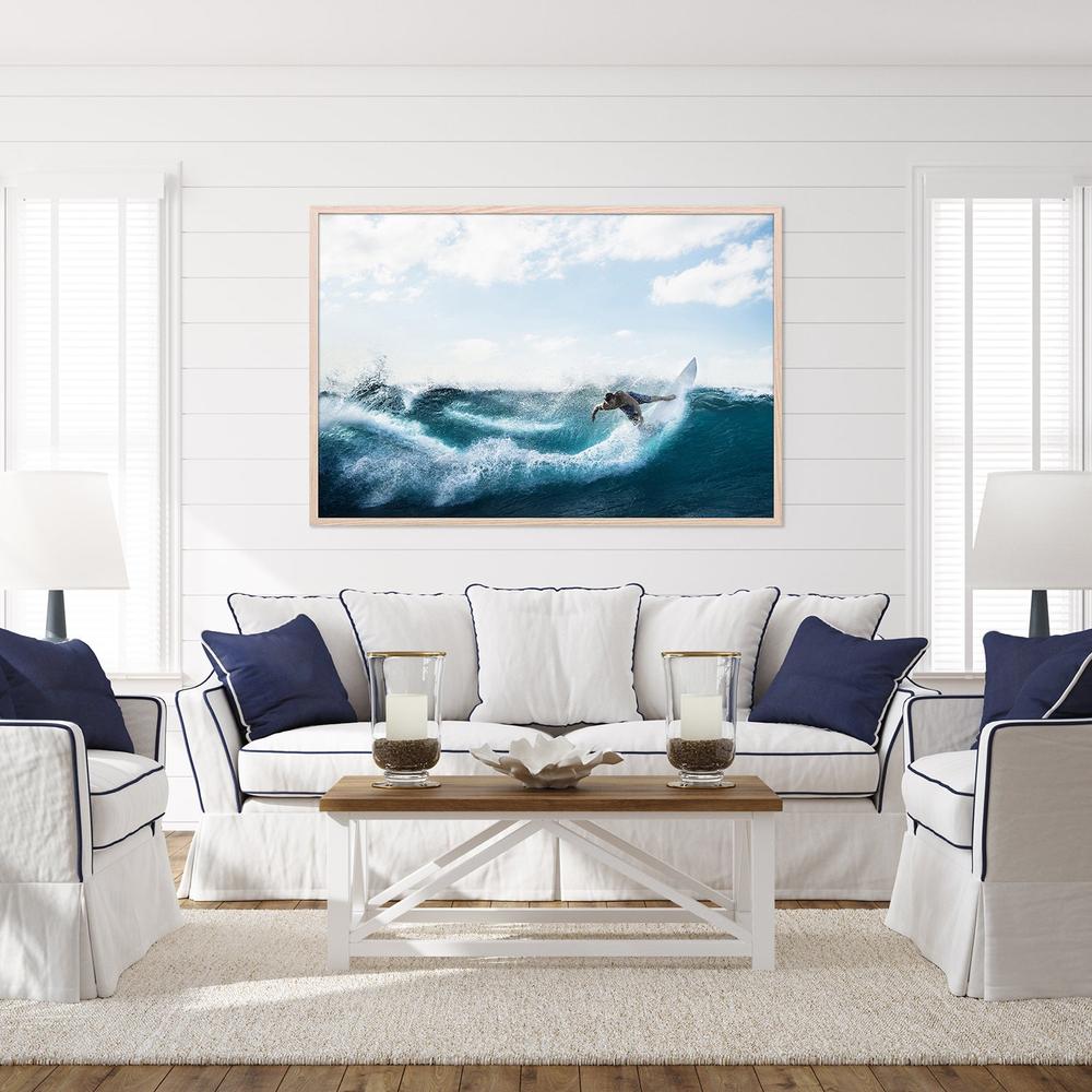Catch A Wave, Style B-by-Gal Pittel-wall-art-print-canvas-poster-framed-Gioia