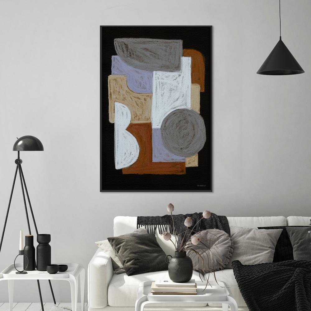 Chalks and Shapes, Style E-by-Mareike Bohmer-wall-art-print-canvas-poster-framed-Gioia