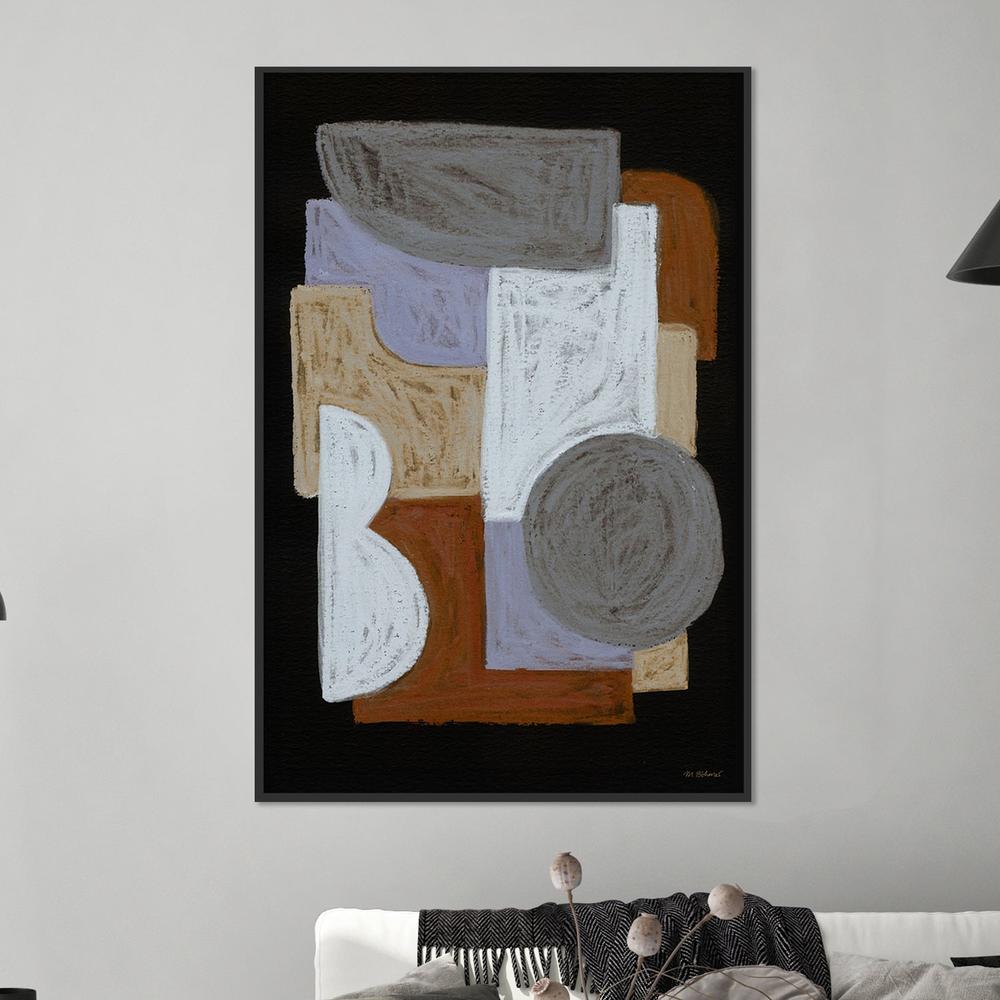 Chalks and Shapes, Style E-by-Mareike Bohmer-wall-art-print-canvas-poster-framed-Gioia