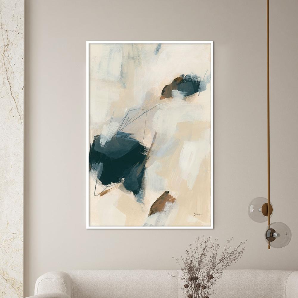 Charcoal Trace, Style A-by-June Erica Vess-wall-art-print-canvas-poster-framed-Gioia