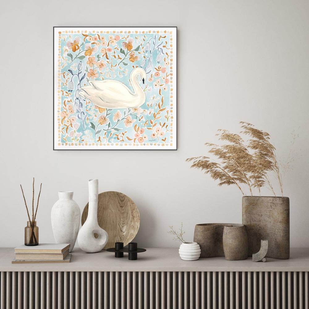 Chinoiserie Swan-by-Haley Knighten-wall-art-print-canvas-poster-framed-Gioia