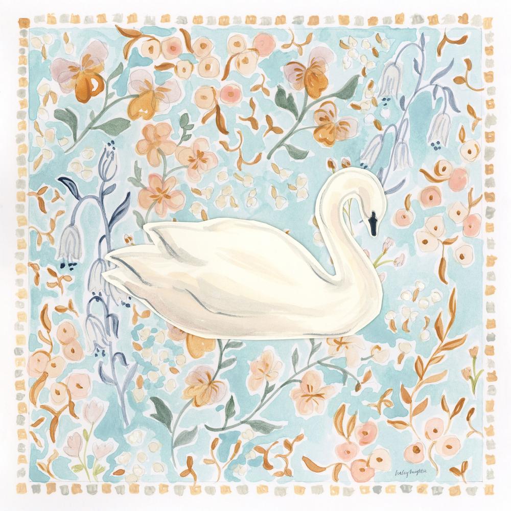 Chinoiserie Swan-by-Haley Knighten-wall-art-print-canvas-poster-framed-Gioia