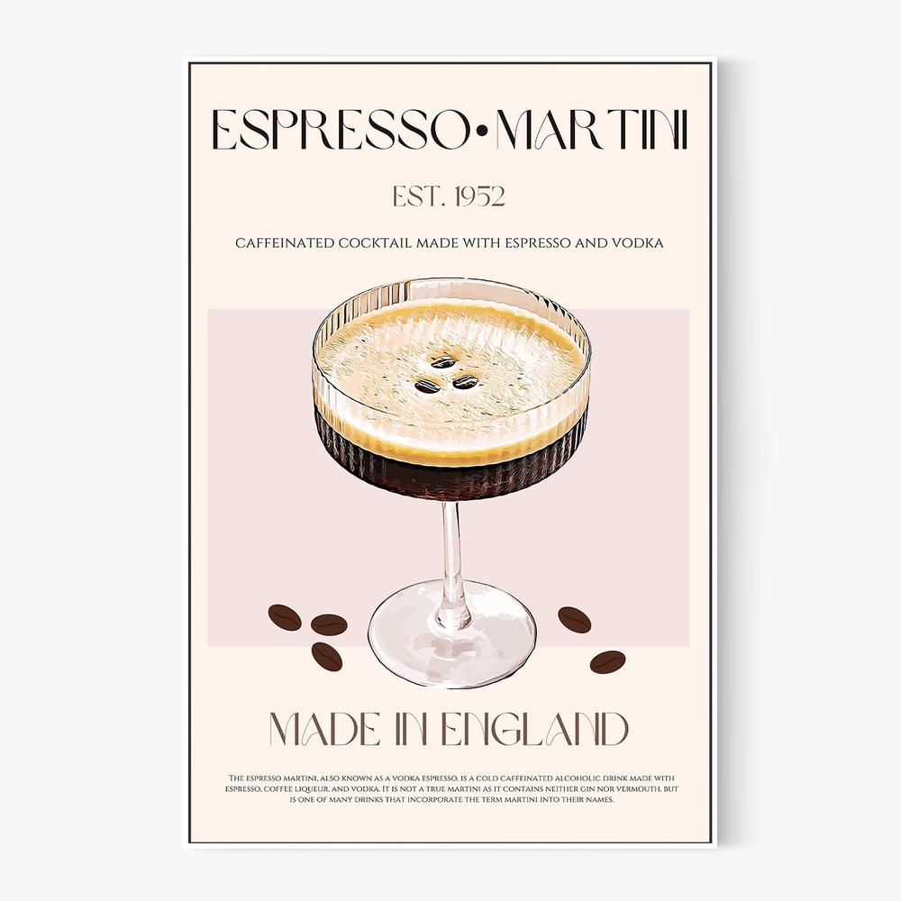 Classic Espresso Martini-by-Nazma Khokhar-wall-art-print-canvas-poster-framed-Gioia