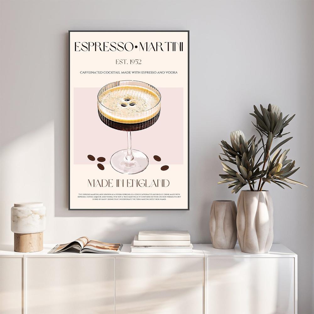 Classic Espresso Martini-by-Nazma Khokhar-wall-art-print-canvas-poster-framed-Gioia