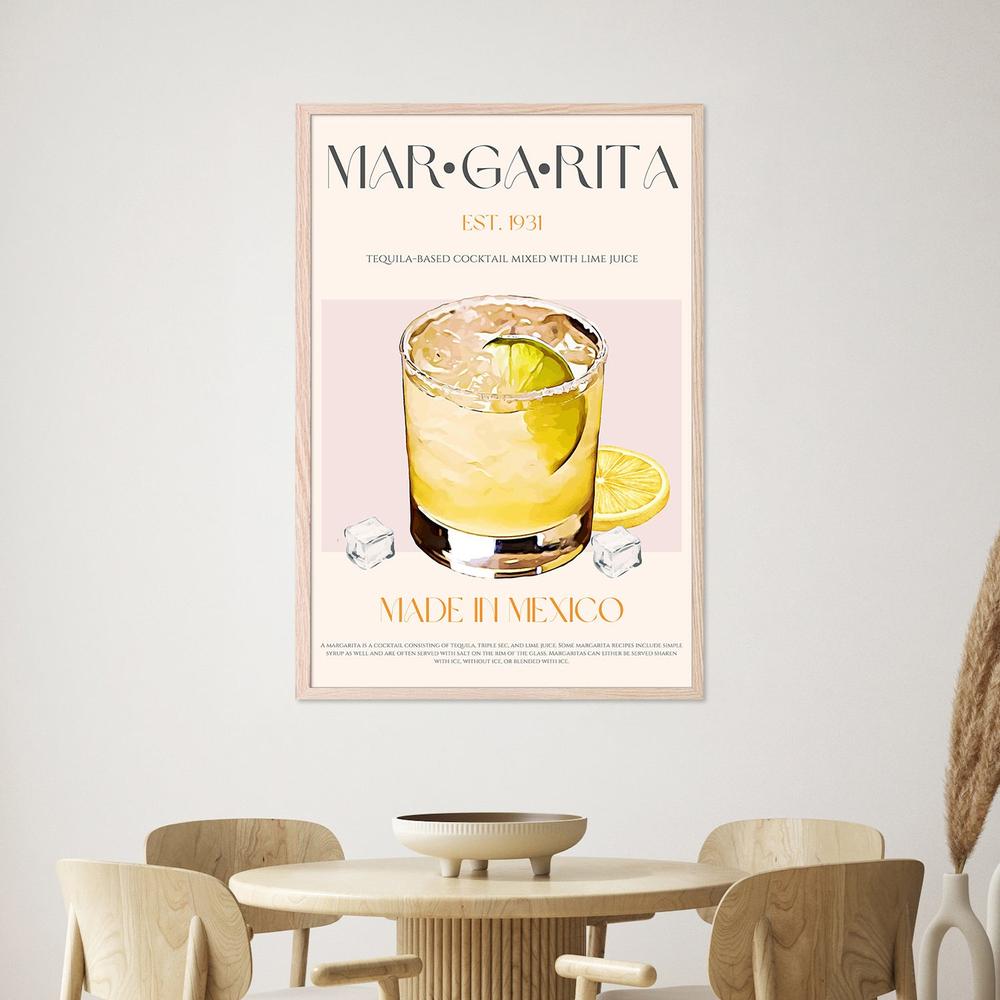 Classic Margarita Recipe-by-Nazma Khokhar-wall-art-print-canvas-poster-framed-Gioia