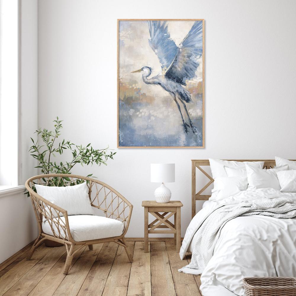 Coastal Heron, Style D-by-Gioia Template-wall-art-print-canvas-poster-framed-Gioia