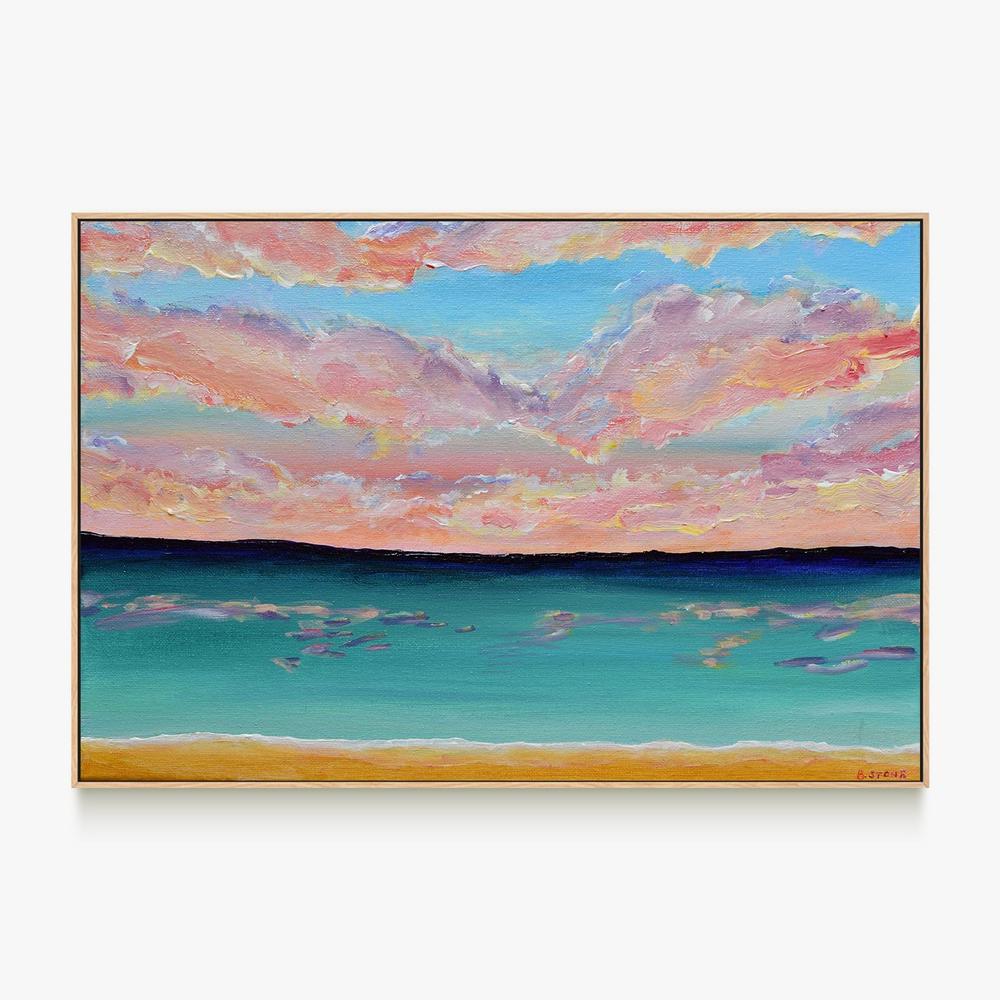 Coastal Reverie-by-Belinda Stone-wall-art-print-canvas-poster-framed-Gioia