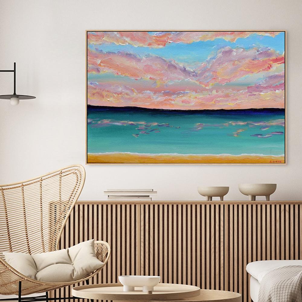 Coastal Reverie-by-Belinda Stone-wall-art-print-canvas-poster-framed-Gioia