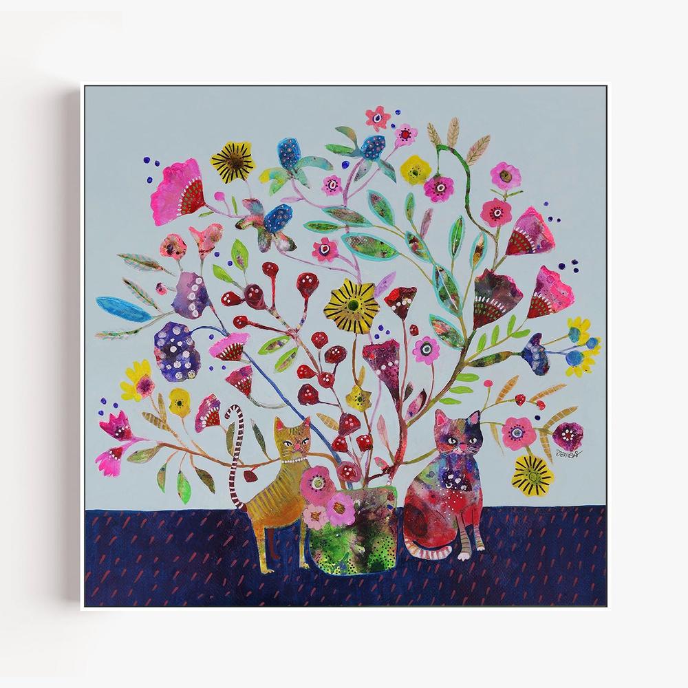comité d'accueil-by-Sylvie Demers-wall-art-print-canvas-poster-framed-Gioia