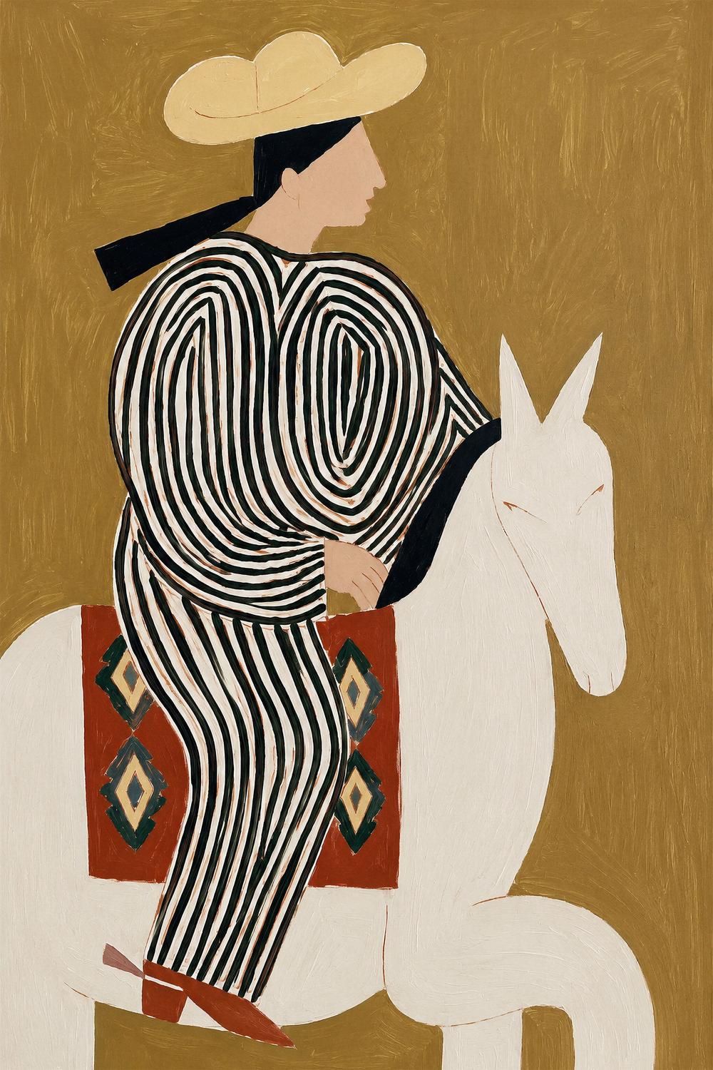 Cowgirl Spirit-by-Lady Hana-wall-art-print-canvas-poster-framed-Gioia