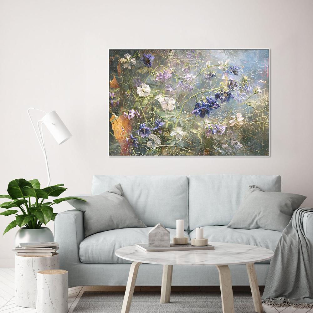 Cracked Vintage Flowers-by-Rafal Kulik-wall-art-print-canvas-poster-framed-Gioia