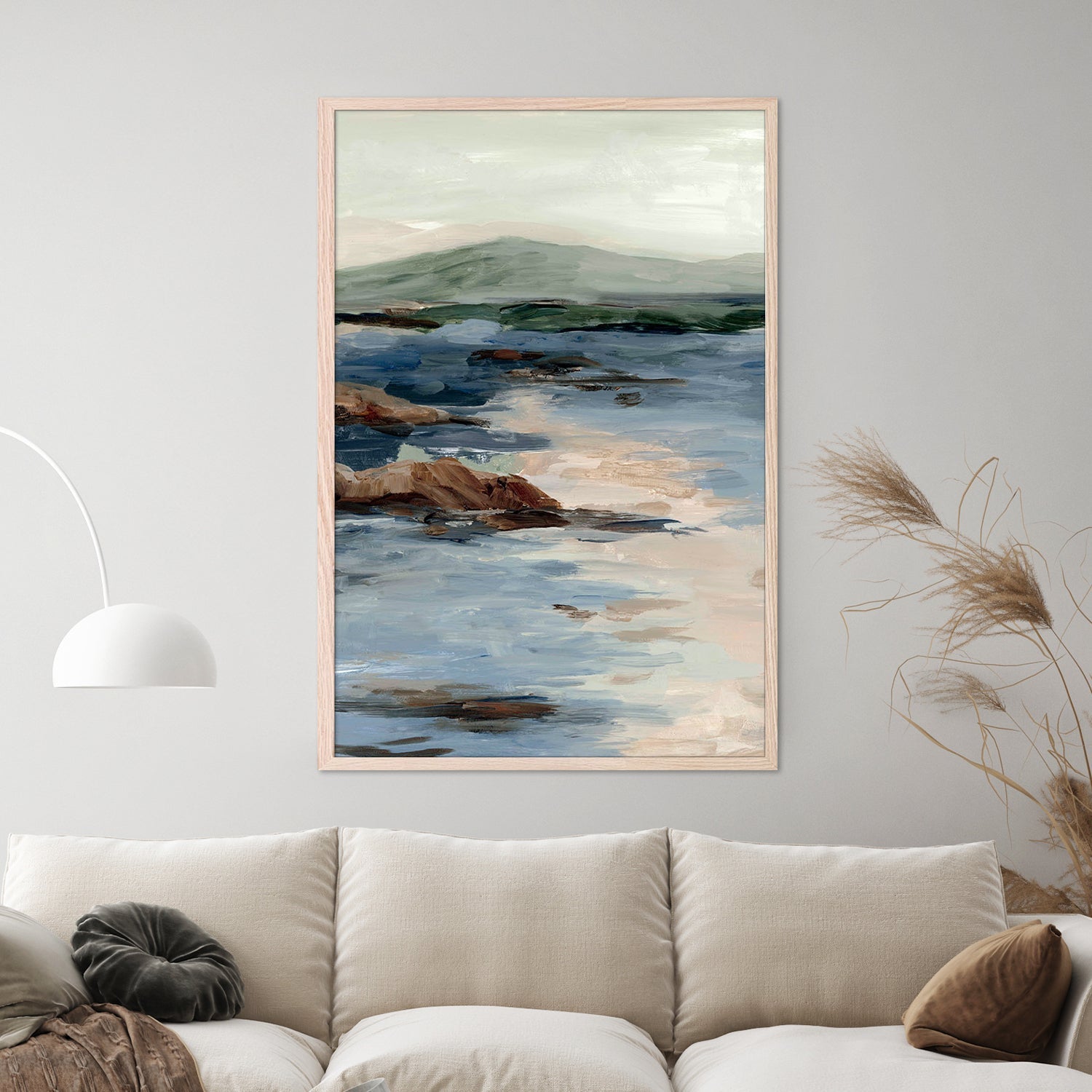 Crashing Tides, Style A-by-Jacob Q-wall-art-print-canvas-poster-framed-Gioia
