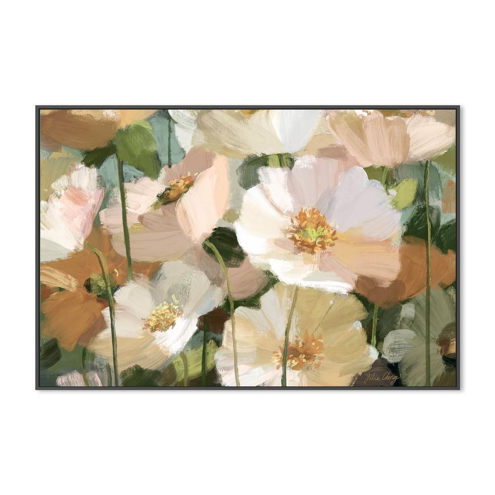 wall-art-print-canvas-poster-framed-Creamy White Blossoms-3