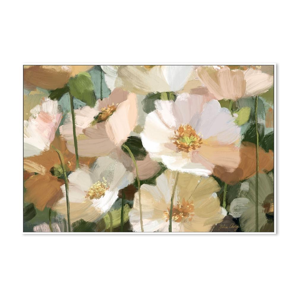 wall-art-print-canvas-poster-framed-Creamy White Blossoms-5