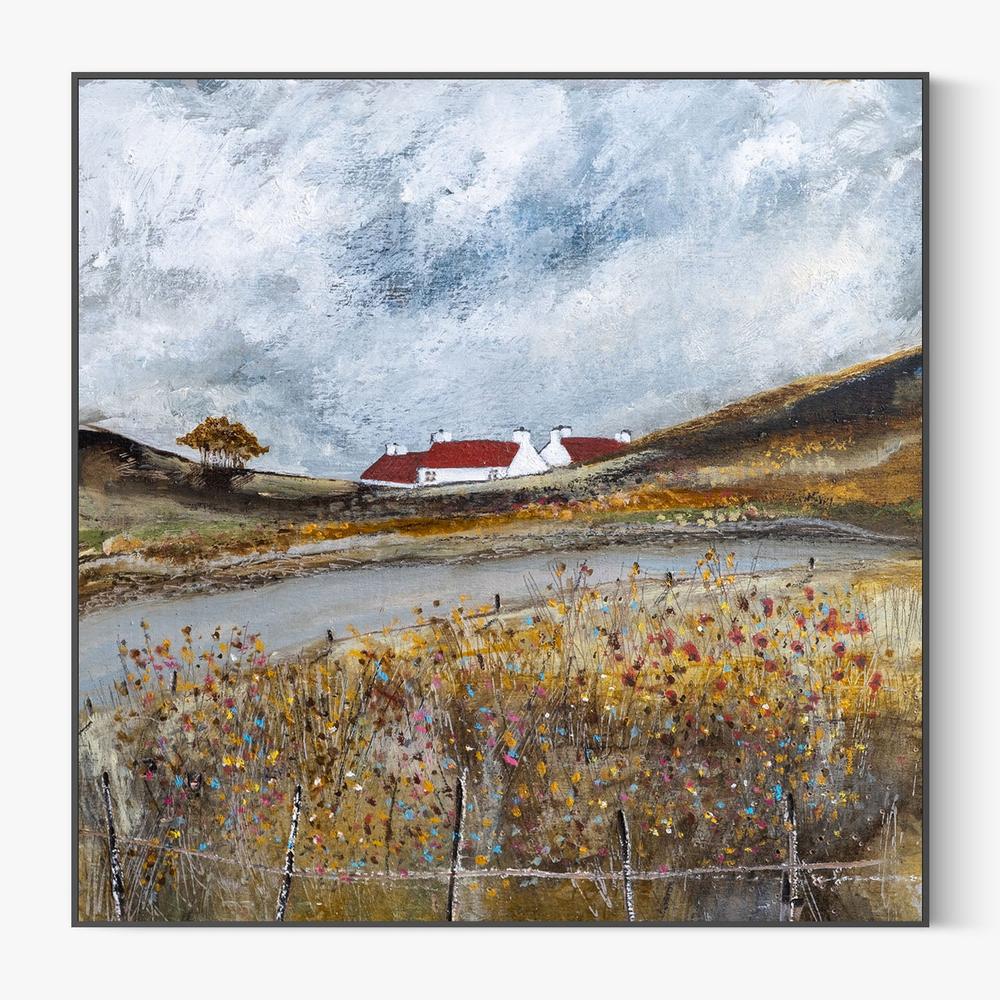 Crofters Rest-by-Louise O'Hara-wall-art-print-canvas-poster-framed-Gioia