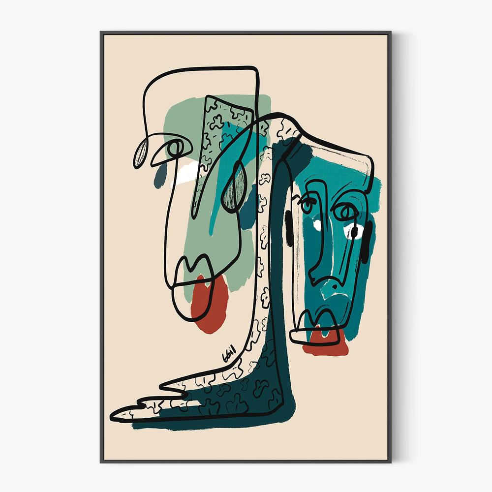 DA IGUAL-by-Giovanna Gil Alves-wall-art-print-canvas-poster-framed-Gioia