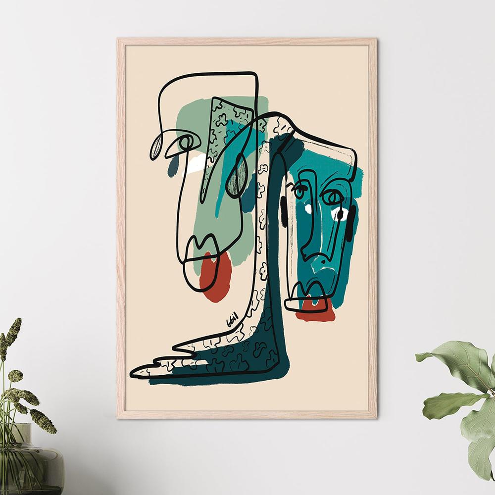DA IGUAL-by-Giovanna Gil Alves-wall-art-print-canvas-poster-framed-Gioia