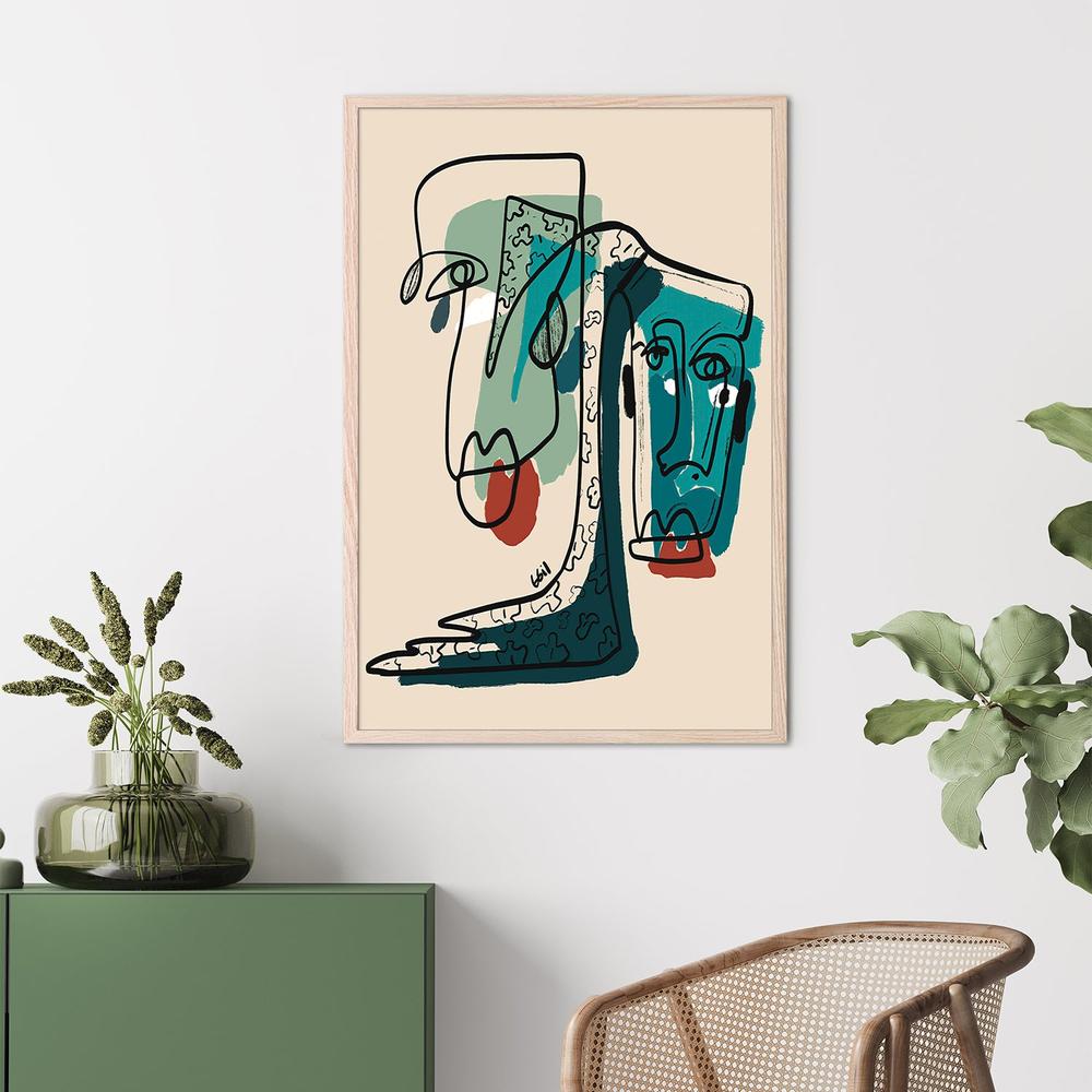 DA IGUAL-by-Giovanna Gil Alves-wall-art-print-canvas-poster-framed-Gioia