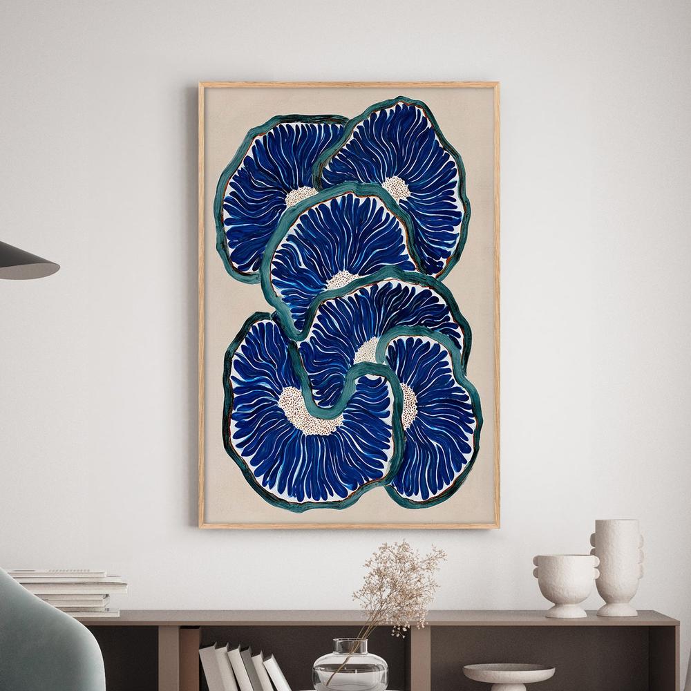Deep Sea Petals-by-Lady Hana-wall-art-print-canvas-poster-framed-Gioia