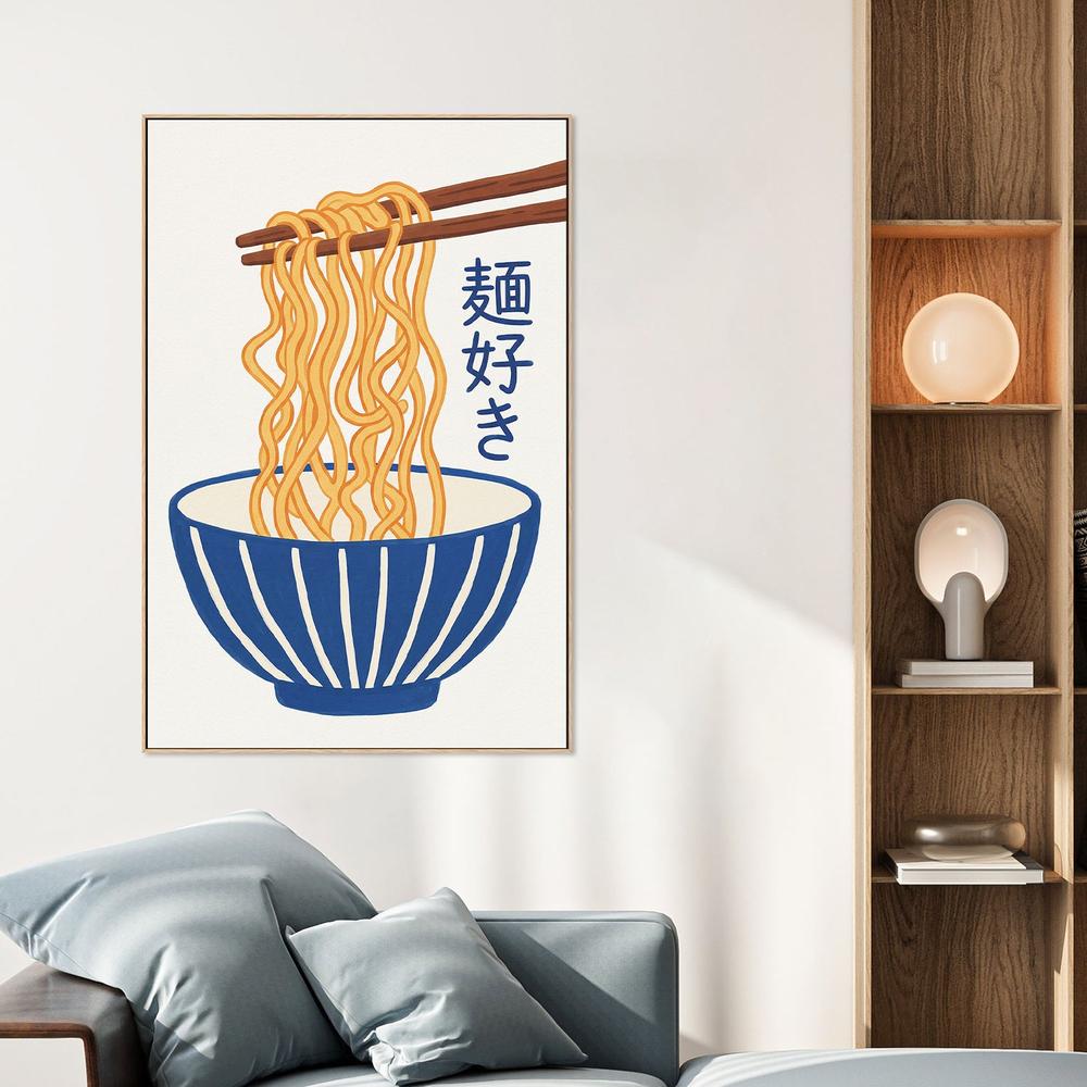 Delicious Ramen Bowl-by-Andreas Magnusson-wall-art-print-canvas-poster-framed-Gioia