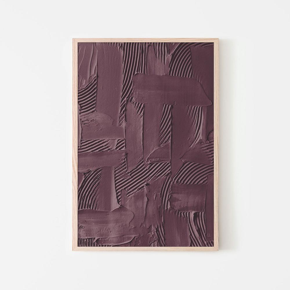 Different Paths Plum-by-Sarah Adams-wall-art-print-canvas-poster-framed-Gioia