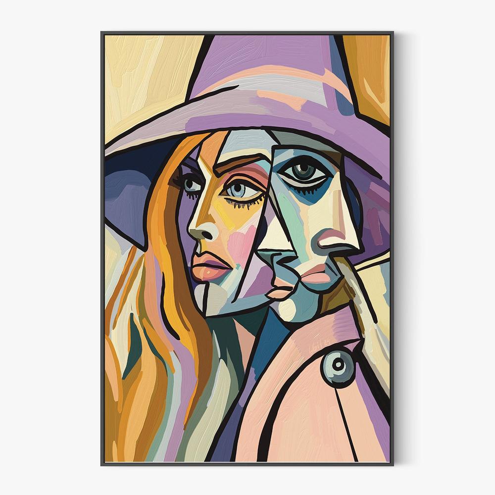 DOBLES CARAS-by-Giovanna Gil Alves-wall-art-print-canvas-poster-framed-Gioia