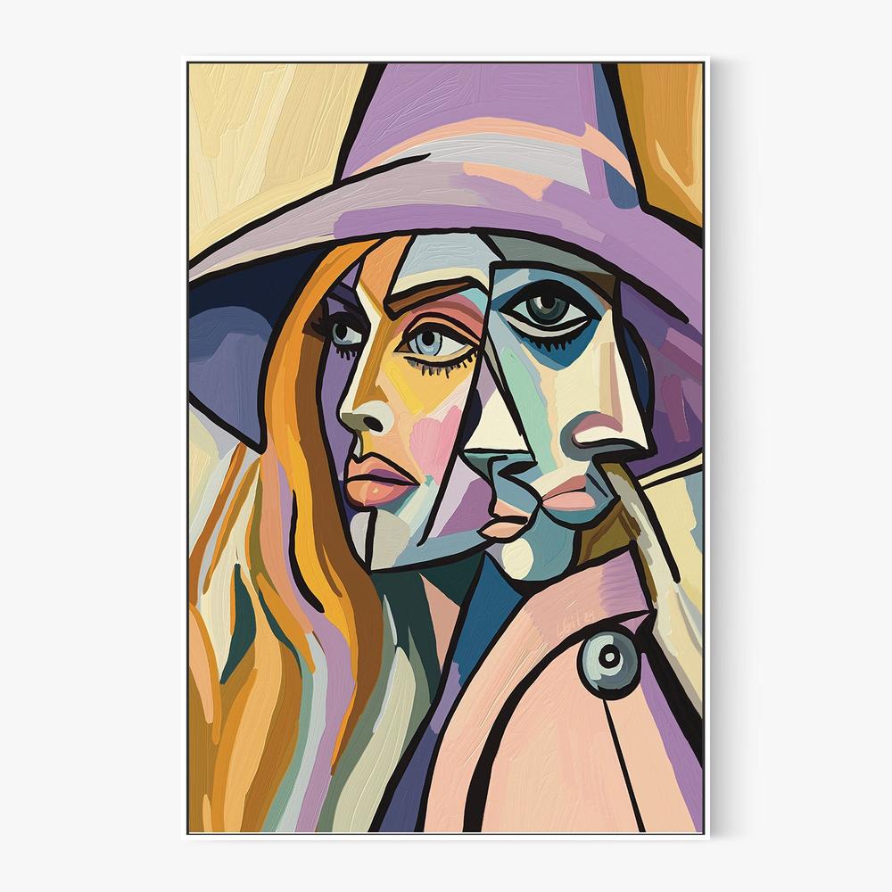 DOBLES CARAS-by-Giovanna Gil Alves-wall-art-print-canvas-poster-framed-Gioia