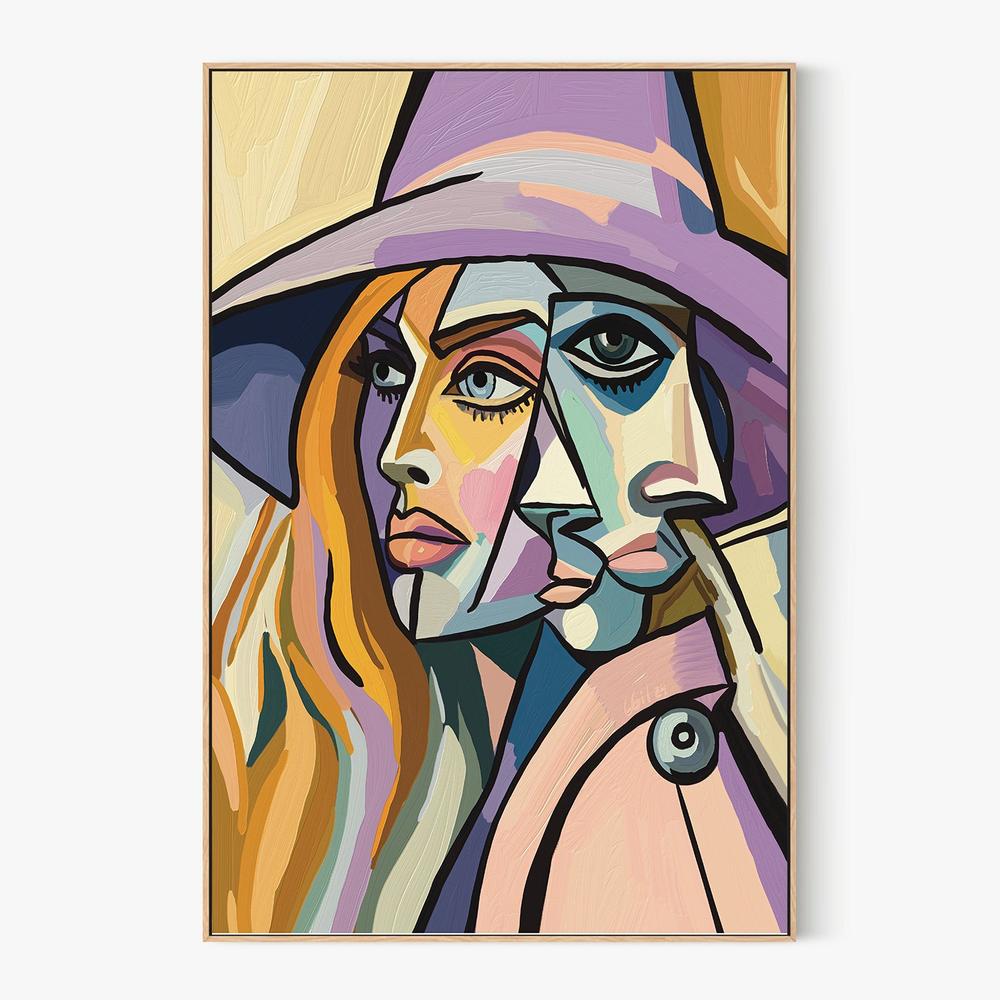 DOBLES CARAS-by-Giovanna Gil Alves-wall-art-print-canvas-poster-framed-Gioia